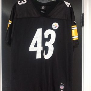 Pittsburgh Steelers NFL Reebok Polamalu 43 Jersey